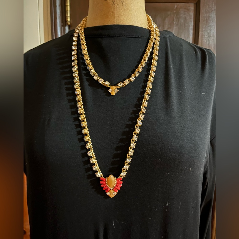 Layered Crystal Necklace